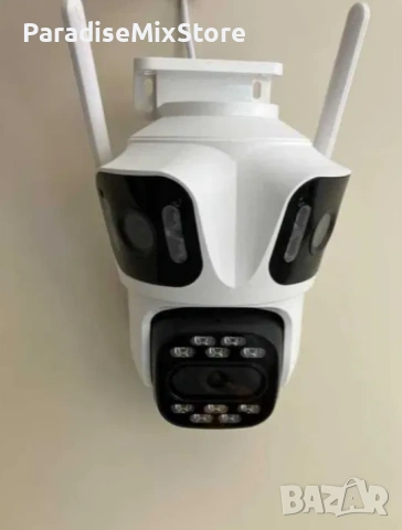 Камера за видеонаблюдение  , 2CPU, 360 градуса , 2way audio  Тип продукт : Камера за видеонаблюдение, снимка 2 - HD камери - 47403261