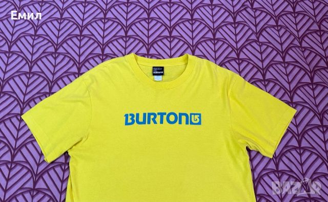 Мъжка тениска Burton, Размер L, снимка 2 - Тениски - 46130364