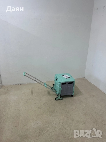 Сгъваема пазарска количка HOMCOM с телескопична дръжка, снимка 5 - Други - 52813884