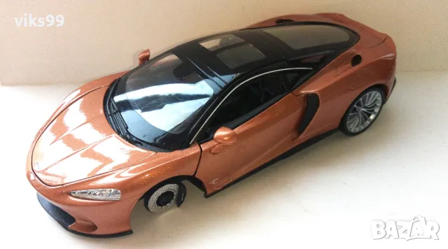 McLaren GT Welly 24105 - Мащаб 1:24, снимка 2 - Колекции - 47851154