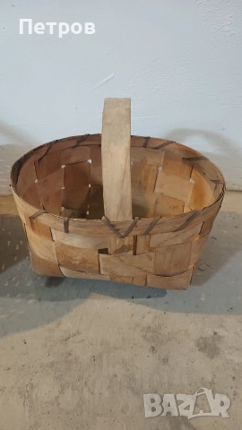 Продава плетени кошници, плетен панер от старо време., снимка 16 - Декорация за дома - 41775692