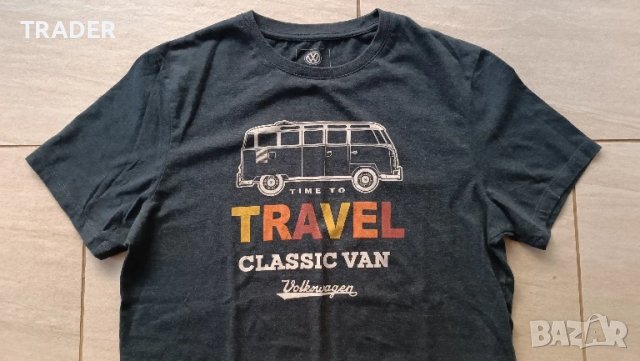 Volkswagen VW classic van ван микробус тениска с къс ръкав Vans, снимка 2 - Тениски - 34207676