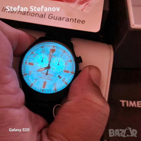 Часовник тимекс нов, снимка 6 - Мъжки - 52632784