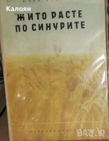 Юрий Брезан - Жито расте по синурите (1953), снимка 1 - Художествена литература - 30014570