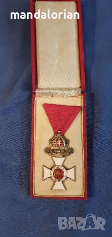 Орден Свети Александър 5 степен Царство България кутия лента