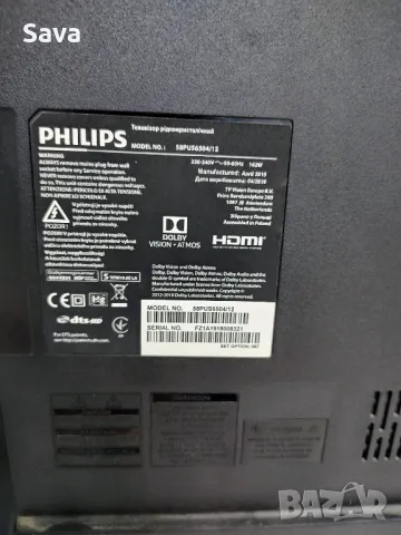 PILIPS 58PUS6504/12: 715G9907 MOG-B00-005G:TPV715G9860-P01-002-003S