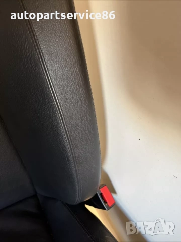 Предна дясна седалка черна кожа 200K за Mercedes Slk, R171 (2005) , снимка 3 - Части - 54053230