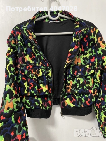 Цветно,късо якенце., снимка 3 - Якета - 52904774