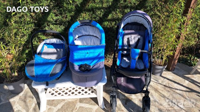 Бебешка количка Аdbor Zipp 2в1 + подарък кошница за новородено, снимка 5 - Детски колички - 46274035