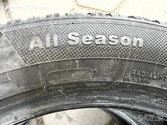 2бр всесезонни гуми 235-55-19, снимка 4 - Гуми и джанти - 53209820