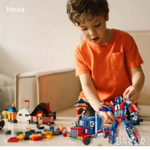 Конструктор Трансформер- камион  2в1 , снимка 4 - Конструктори - 52596084