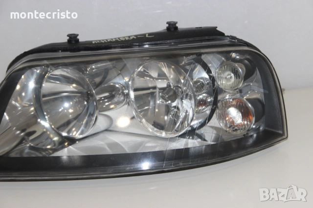 Ляв фар VW Sharan (2000-2010г.) с черен обръч 7M7941015M / 0301182211 / 0 301 182 211, снимка 2 - Части - 53097890