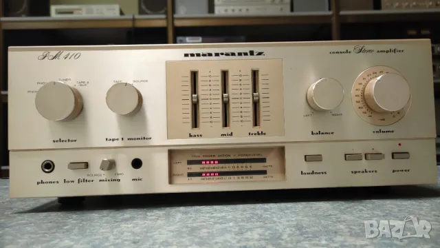 Усилвател MARANTZ PM 410, снимка 2 - Ресийвъри, усилватели, смесителни пултове - 48996902