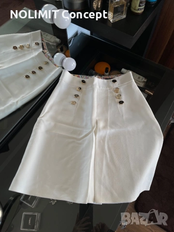 Elisabetta Franchi бяла пола