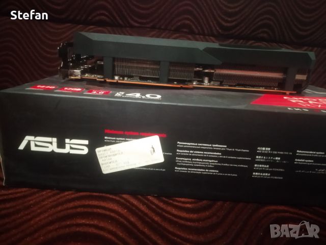 ASUS AMD RADEON RX 6700XT 12GB GDDR6 16.0Gbps PCI 4, снимка 7 - Видеокарти - 46697817