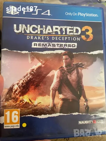 Uncharted 3 ps4, снимка 1 - Игри за PlayStation - 47410813