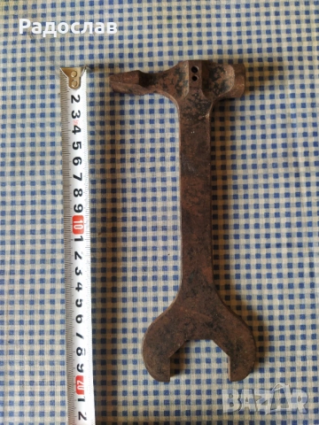 стар ключ от ЗИП за картечница Максим, снимка 6 - Антикварни и старинни предмети - 53269066