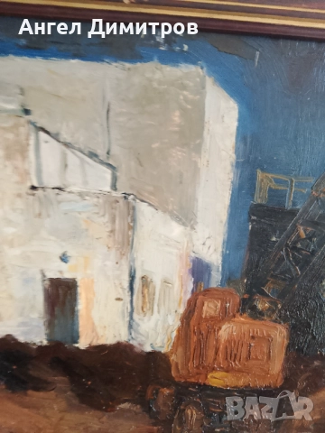 Найден Петков маслена картина , снимка 2 - Картини - 51589424