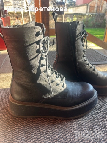 Кубинки reply , снимка 2 - Дамски боти - 52734965