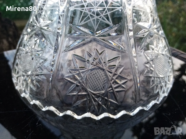 Българска кристална фруктиера - нова !, снимка 7 - Антикварни и старинни предмети - 54134827