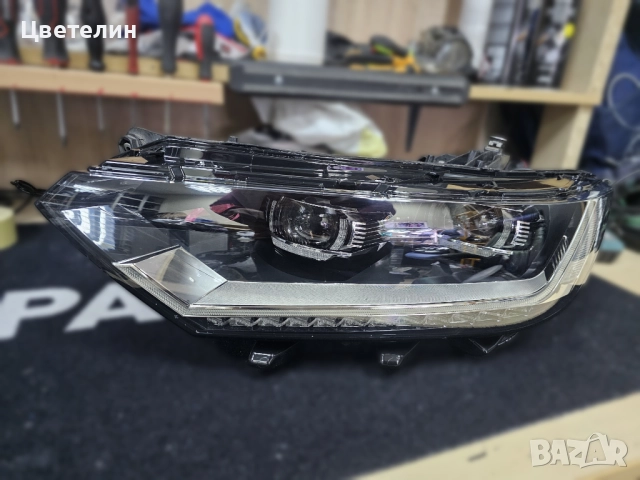 Ляв фар за VW Passat B8 lqv far пасат б8, снимка 3 - Части - 52945195