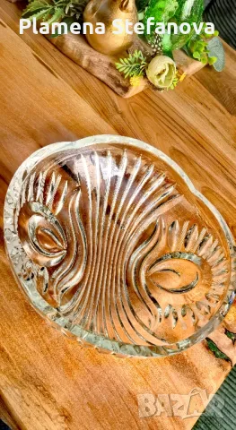 кристална купа 23 см. 