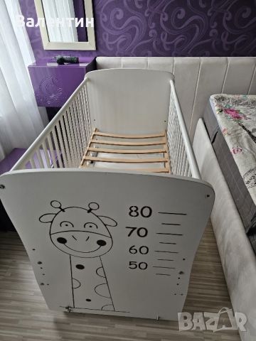 Бебешко креватче(кошарка) с матрак, снимка 1 - Бебешки легла и матраци - 46020171