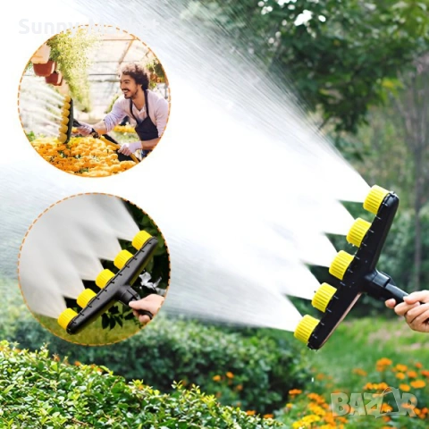 Разпръсквач с няколко дюзи за маркуч | SPRAYMASTER, снимка 5 - Напояване - 53557127