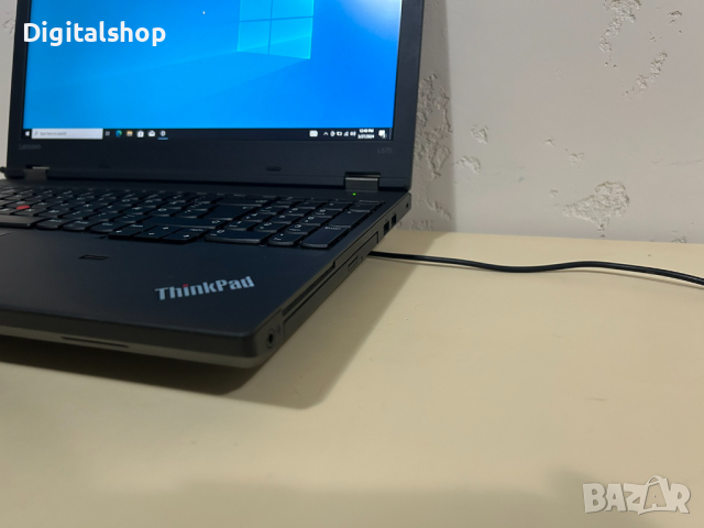 Лаптоп Lenovo ThinkPad L570 i5-7200U/8G/256SSD/15.6FHD/12м.г/клас А, снимка 3 - Лаптопи за дома - 44992505