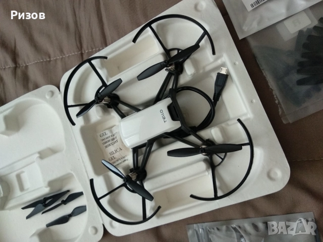 Дрон Dji tello , снимка 3 - Дронове и аксесоари - 52139825