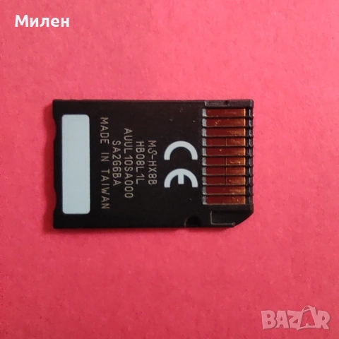Оригинална карта памет 8GB за PSP ПСП Memory Stick Pro Duo, снимка 2 - Аксесоари - 53176544