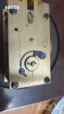 Винтиж механичен часовник Smiths., снимка 9 - Антикварни и старинни предмети - 53243502