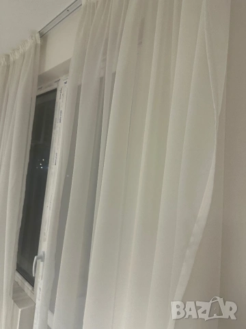 16 бр. Завеси пердета блекаут бели прозрачни , снимка 10 - Пердета и завеси - 53215528