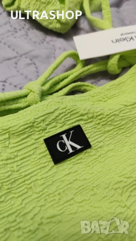 Ново горнище на бански Calvin Klein S, M size, снимка 4 - Бански костюми - 51774656