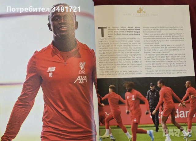 Champions 19/20. Liverpool FC Official Premier League Winners Book, снимка 5 - Енциклопедии, справочници - 53749036