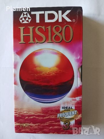 Видеокасети TDK HS180 VHS, снимка 2 - Аудио касети - 44001707