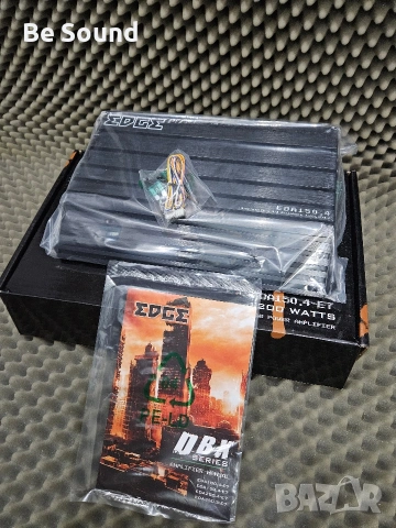 4 канален Усилвател EDGE EDA 4.150 клас АБ , снимка 2 - Ресийвъри, усилватели, смесителни пултове - 53688105