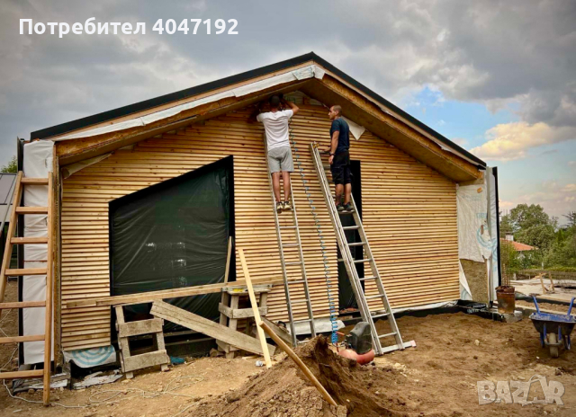 Вентилируема дървена фасада и дърводелски услуги , снимка 17 - Дърводелски услуги - 45010492