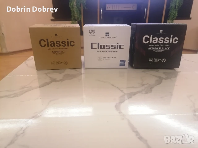 Охлаждане за процесор Classic AXP90-X36/47/53 (Classic/WHITE/BLACK) , снимка 3 - Други - 51243936