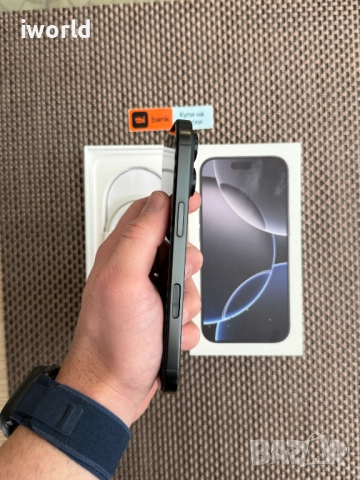 100% Батерия❗️ iPhone 16 Pro❗️ Лизинг от 60лв/м ❗️ Black Titanium ❗️ГАРАНЦИЯ, снимка 6 - Apple iPhone - 52414614