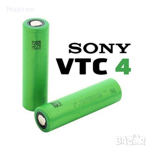 Батерия Sony Murata 18650 VTC4 2100mAh 15C 30A, снимка 1 - Друга електроника - 46554742