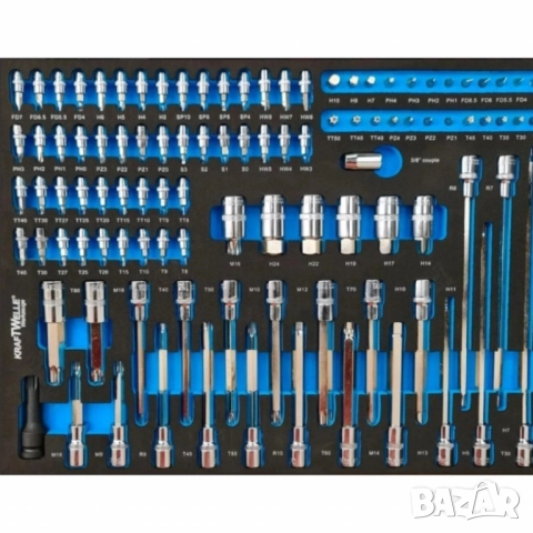 Професионална количка с инструменти Kraftwelle 05 - 7 чекмеджета и над 250 инструмента, снимка 10 - Други стоки за дома - 51947556