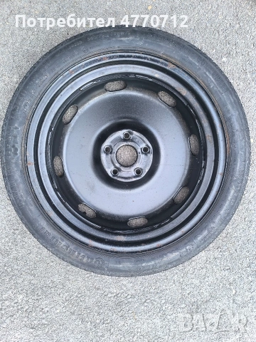Резервна гума тип "Патерица" Audi, Seat, Skoda, Volkswagen , снимка 3 - Гуми и джанти - 53898408