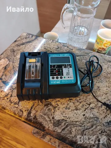 Зарядно устройство за Makita DC18RC 14.4V 18V, снимка 2 - Други инструменти - 49754202