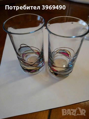 6 броя стъклени чаши за алкохол., снимка 4 - Чаши - 52846231