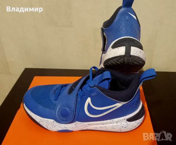 Маратонки "Nike Team Hustle D11", снимка 4 - Детски маратонки - 49913785