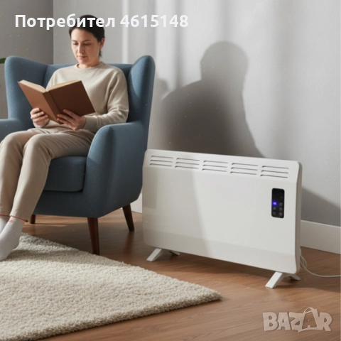 Конвектор Voltz OV51974D – 2400W, Wi-Fi управление, LED дисплей и таймер, снимка 4 - Други - 51984978