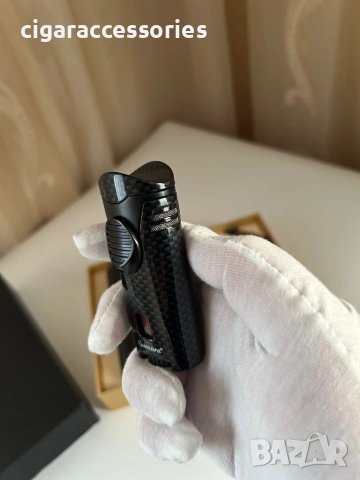 Guevara подаръчен комплект за пури – калъф, запалка и резачка, снимка 4 - Запалки - 53165612