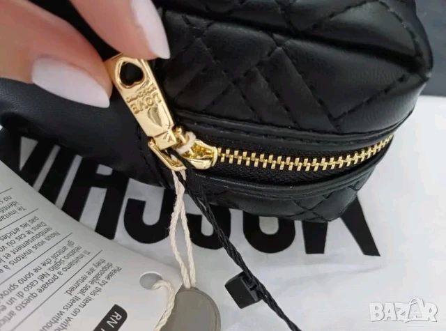 LOVE MOSCHINO Несесер Черен , снимка 6 - Чанти - 50176854