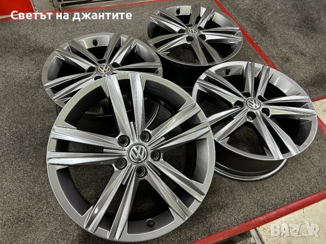 Джанти 16 Цола 5х100 VW Polo Cross Polo R Line , снимка 1 - Гуми и джанти - 49153584